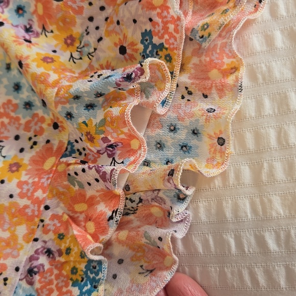 NWT Torrid Flowy Floral Lightweight Ruffled Shorts - Picture 8 of 11